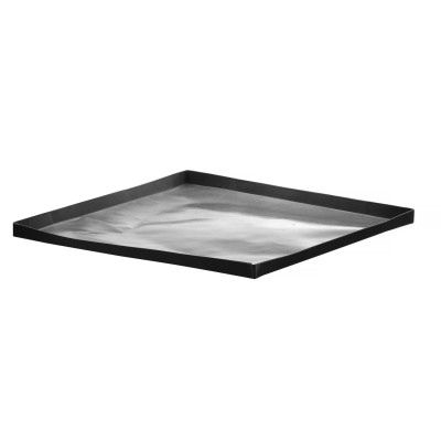 Vysoký plech do trouby, nepřilnavý, HENDI, Černá, 280x280x(H)15mm, Čtvercový | 219744