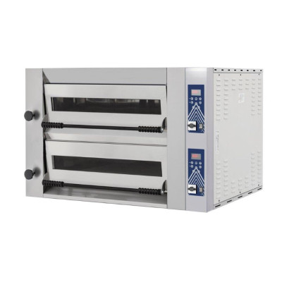 Pec na pizzu HENDI Sideup 44D, HENDI, 2 komory , 1090x1010x(H)720mm | 220320