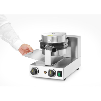 Rotační vaflovač Bubble Waffle, HENDI, 220-240V/1500W, 255x560x(H)318mm | 212196
