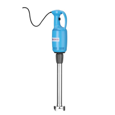 Ruční mixér s proměnnou rychlostí 400 s šlehačkou a závěsem, HENDI, 230V/400W, 155x120x(H)790mm | 224014