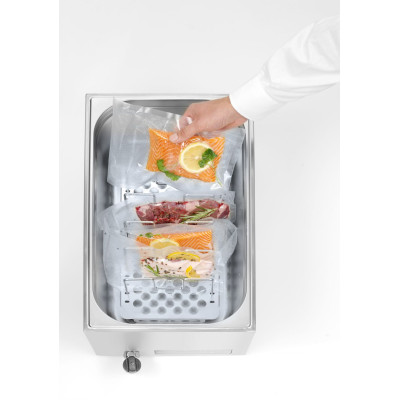 Přístroj Sous vide GN 1/1, HENDI, 20L, 230V/600W, 350x680x(H)275mm | 225448