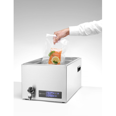 Přístroj Sous vide GN 1/1, HENDI, 20L, 230V/600W, 350x680x(H)275mm | 225448