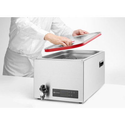 Přístroj Sous vide GN 1/1, HENDI, 20L, 230V/600W, 350x680x(H)275mm | 225448