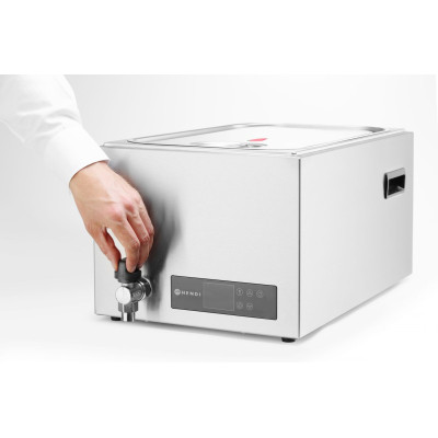 Přístroj Sous vide GN 1/1, HENDI, 20L, 230V/600W, 350x680x(H)275mm | 225448