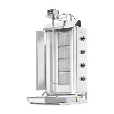 Plynový kebab gril, HENDI, Profi Line, 230V/16W, 13kW, 735x745x(H)1110mm | 226001