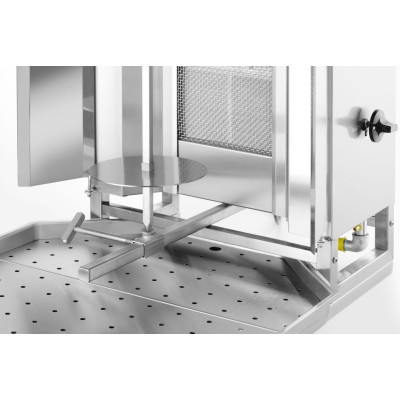 Plynový kebab gril, HENDI, Profi Line, 230V/16W, 13kW, 735x745x(H)1110mm | 226001