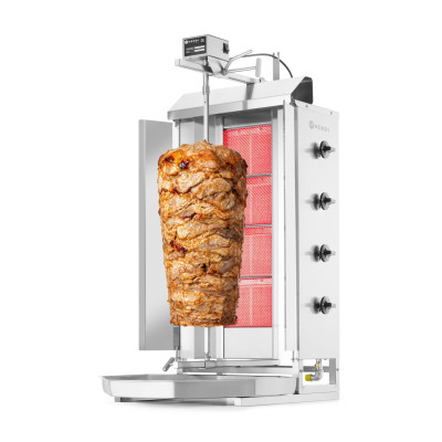 Plynový kebab gril, HENDI, Profi Line, 230V/16W, 13kW, 735x745x(H)1110mm | 226001