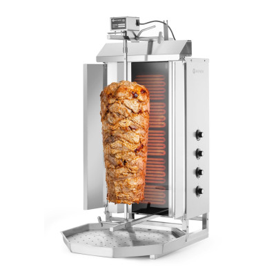 Elektrický gril na kebab, HENDI, Profi Line, 400V/7200W, 7,2kW, 550x700x(H)1120mm | 226018