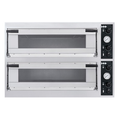 Podnosy 44 Skleněná pec na pizzu, Prismafood, 400V/13800W, 1100x964x(H)745mm | 227268