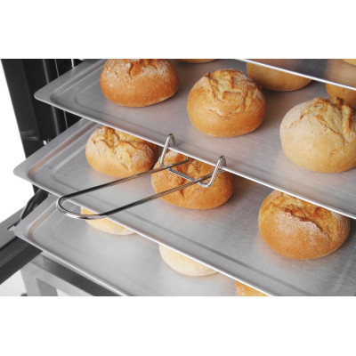 Horkovzdušná trouba s zvlhčováním H90S, HENDI, 220-240V/2670W, 595x595x(H)570mm | 227077