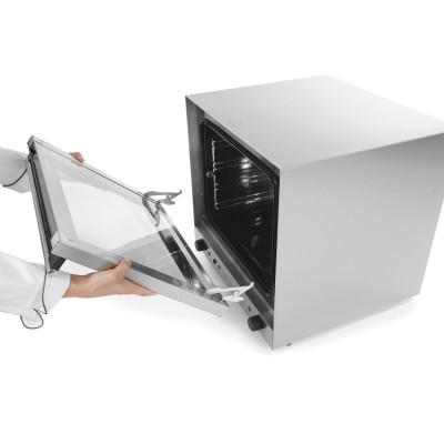 Horkovzdušná trouba s zvlhčováním H90S, HENDI, 220-240V/2670W, 595x595x(H)570mm | 227077