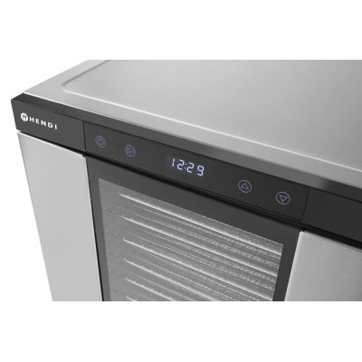 Sušiška potravin Profi line, HENDI, Profi Line, 10 táců, 230V/1000W, 430x550x(H)416mm | 229026