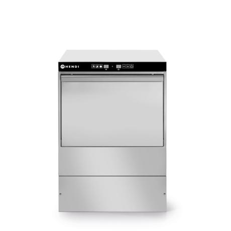 Myčka na sklo 40x40 - elektronické ovládání, HENDI, 230V/2800W, 470x510x(H)710mm | 230268