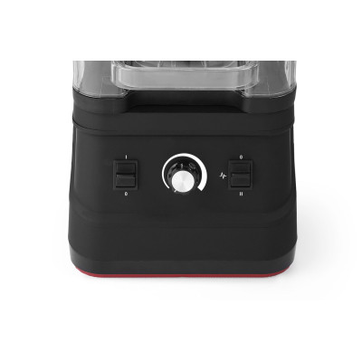 Stoní barový mixér s krytem, HENDI, 2,5L, Černá, 220-240V/1680W, 250x300x(H)540mm | 230688