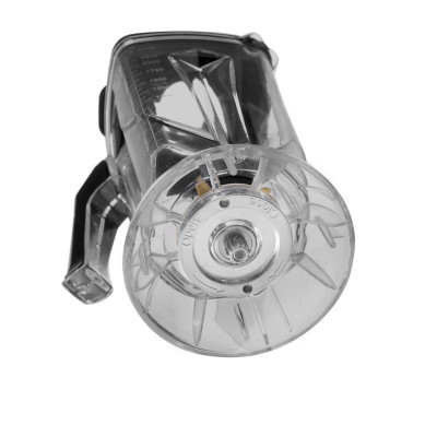 Stoní barový mixér s krytem, HENDI, 2,5L, Černá, 220-240V/1680W, 250x300x(H)540mm | 230688