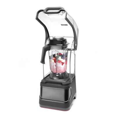 Mixér digitálních tyčí se zvukovou skříní, HENDI, 2,5L, Černá, 220-240V/1680W, 250x300x(H)546mm | 230695