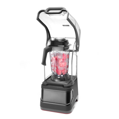 Mixér digitálních tyčí se zvukovou skříní, HENDI, 2,5L, Černá, 220-240V/1680W, 250x300x(H)546mm | 230695