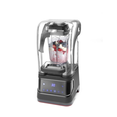 Mixér digitálních tyčí se zvukovou skříní, HENDI, 2,5L, Černá, 220-240V/1680W, 250x300x(H)546mm | 230695