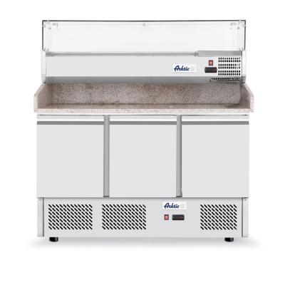 ARKTIC 232033 | Chladicí pizza pult, 3 dveře, Arktic, 254L