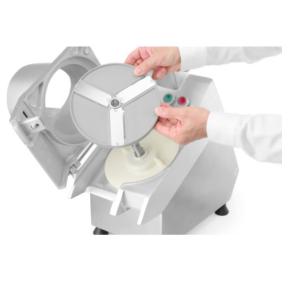 Kráječ zeleniny vysokozátěžový, HENDI, 230V/750W, 574x250x(H)472mm | 231852