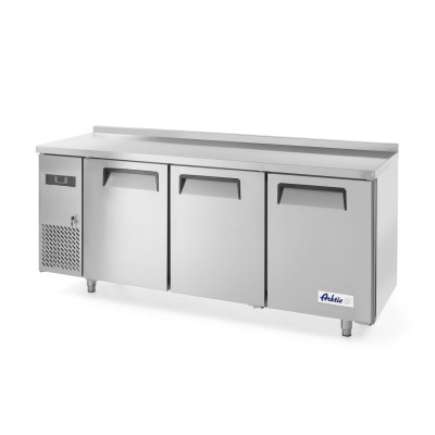 Třídveřový chladicí stůl s postranními jednotkami, Arktic, Kitchen Line, 291L, 230V/270W, 1800x600x(H)886mm | 233382