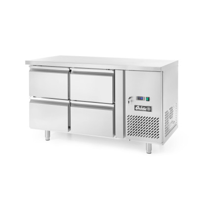 Chladicí stůl se 4 zásuvkami a postranními skříňkami, Arktic, Profi Line, 230V/250W, 1360x700x(H)858mm | 233764