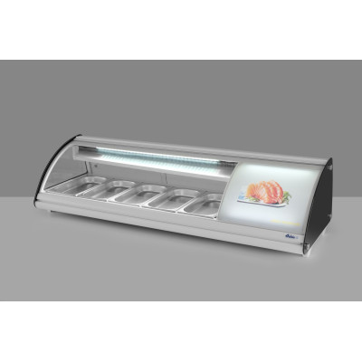 Stojan na sushi 5x GN 1/3, Arktic, 230V/160W, 1307x445x(H)327mm | 233757