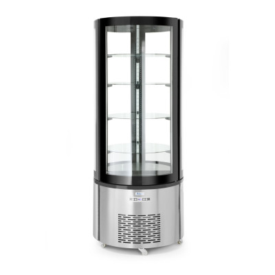 Chladicí vitrína, kulatá, Arktic, 360L, 220-240V/460W, 680x(H)1755mm | 233832