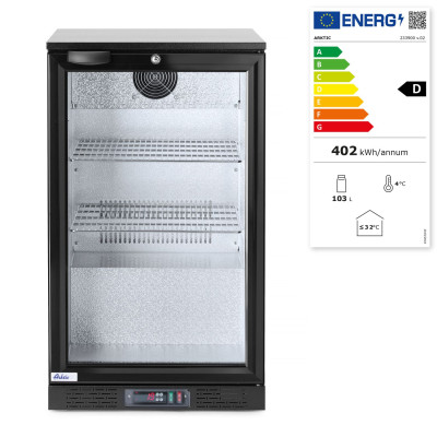 Jednodveřová chladnička , Arktic, 86L, Černá, 220-240V/120W, 500x530x(H)865mm | 233900