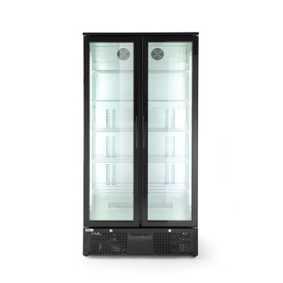 Dvoudveřová chladnička do baru, Arktic, 384L, Černá, 220-240V/365W, 900x530x(H)1820mm | 233931
