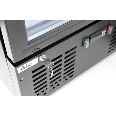 Jednodveřová chladnička , Arktic, 243L, Černá, 220-240V/195W, 600x530x(H)1820mm | 233924