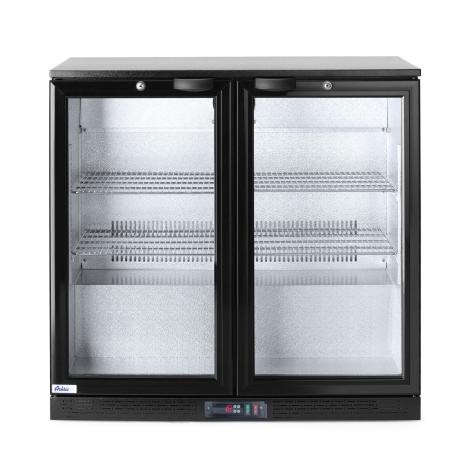 Zadní barová dvoudveřová chladnička, Arktic, 158L, Černá, 220-240V/160W, 900x530x(H)870mm | 235829