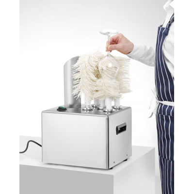 Leštička skla, HENDI, 220-240V/1350W, 305x330x(H)504mm | 236666