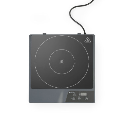 Indukční vařič 1800, HENDI, Kitchen Line, 230V/1800W, 319x355x(H)67mm | 239209