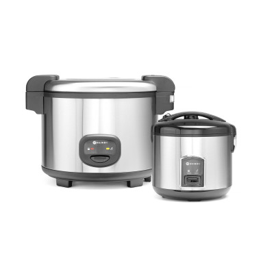 Rýžovar s funkcí vaření v páře, HENDI, Profi Line, 1,8L, 230V/700W, 280x(H)285mm | 240410