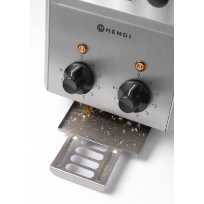 Toustovač klešťový, HENDI, 230V/1200W, 215x300x(H)270mm | 261163