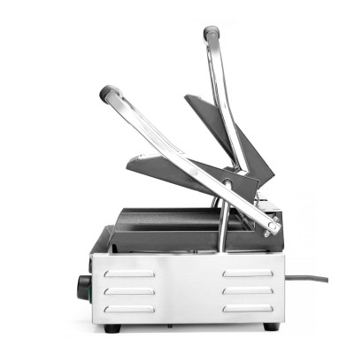 Kontaktní gril - double verze Celá vroubkovaná, HENDI, horní i spodní část vroubkovaná, 230V/3600W, 570x375x(H)216mm | 263709