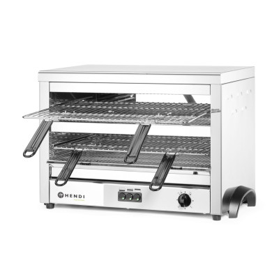 Salamander s křemíkovými tělesy MAXI GN 1/1, HENDI, 400V/4500W, 682x528x(H)455mm | 264331