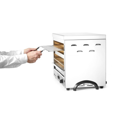 Salamander s křemíkovými tělesy MAXI GN 1/1, HENDI, 400V/4500W, 682x528x(H)455mm | 264331