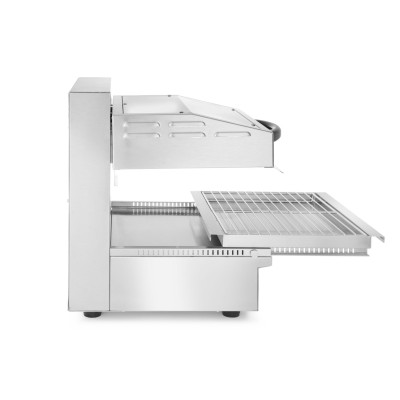 Salamander gril 450 posuvný, HENDI, 230V/2800W, 470x520x(H)530mm | 264607