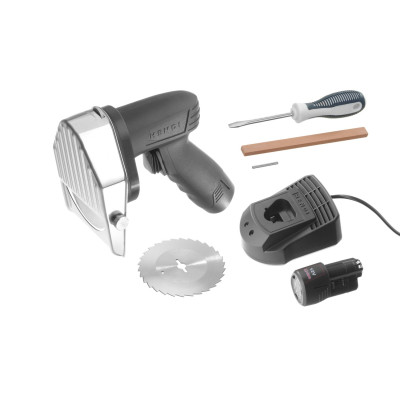 Nůž na kebab elektrický akumulátorový, HENDI, Kitchen Line, 230V/80W, 155x127x(H)202mm | 267257