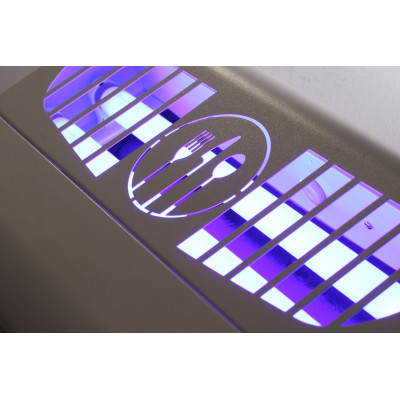 Lapač hmyzu s adhezivní deskou 100 m², HENDI, 230V/30W, 544x285x(H)92mm | 270080