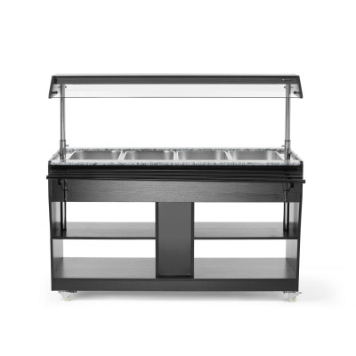 Vyhřívaný bufet, Arktic, GN 1/1, 1490x765x(H)1370mm | 274064