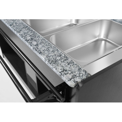 Vyhřívaný bufet, Arktic, GN 1/1, 1490x765x(H)1370mm | 274064