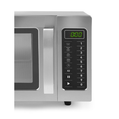 Programovatelná mikrovlnná trouba 1000W, HENDI, 23L, 230V/1550W, 509x572x(H)306mm | 281444