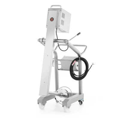 Mixér Turbo TRX-22, Sammic, Rozměry stroje během práce 568x1643x(H)1219 mm Rozměry složeného stroje 568x963x(H)1651 mm, 400V