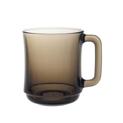 Sklenice s uchem LYS SEPIA, Duralex, 0,31L, Hnědá, 6 ks, 80x(H)100mm | 4018CR06C1111