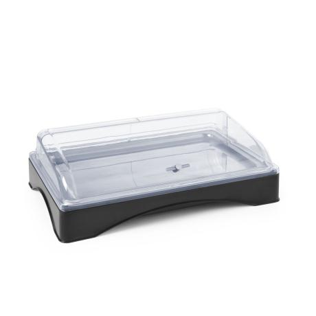 Chladicí vitrína GN 1/1, HENDI, sada s chladicím elementem, 555x357x(H)175mm | 424186