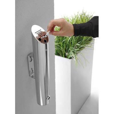 Popelník nástěnný, HENDI, 75x(H)460mm | 440216