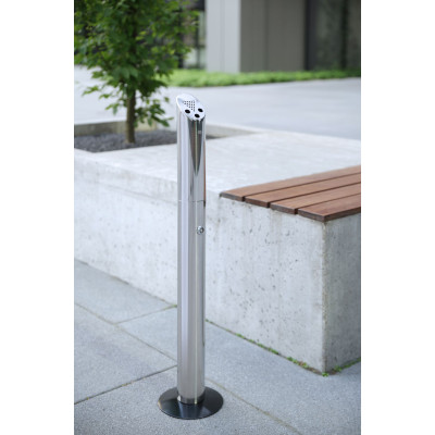 Popelník stojací, HENDI, 170x(H)920mm | 440223